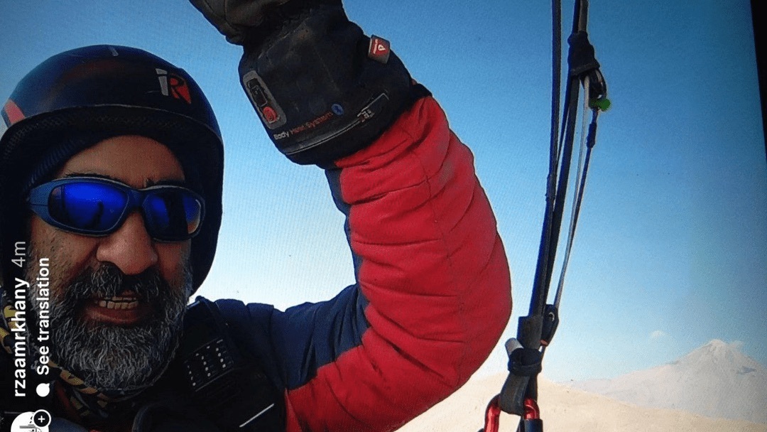 سقوط هنرمند معروف از قله دماوند