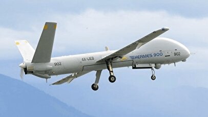 نمایش قطعات پهپاد شکار شده آمریکایی در اجتماع بندرعباس + فیلم