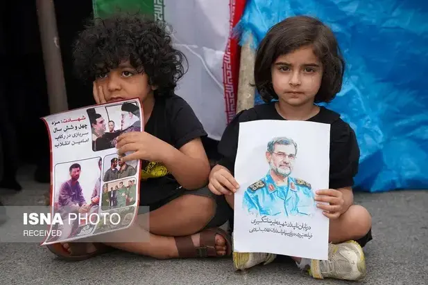 مراسم تشییع شهید تنگسیری در بندرعباس