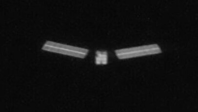 ماهواره استارلینک در مدارمتلاشی شد/ ثبت تصاویر لحظه نابودی در تاریکی فضا