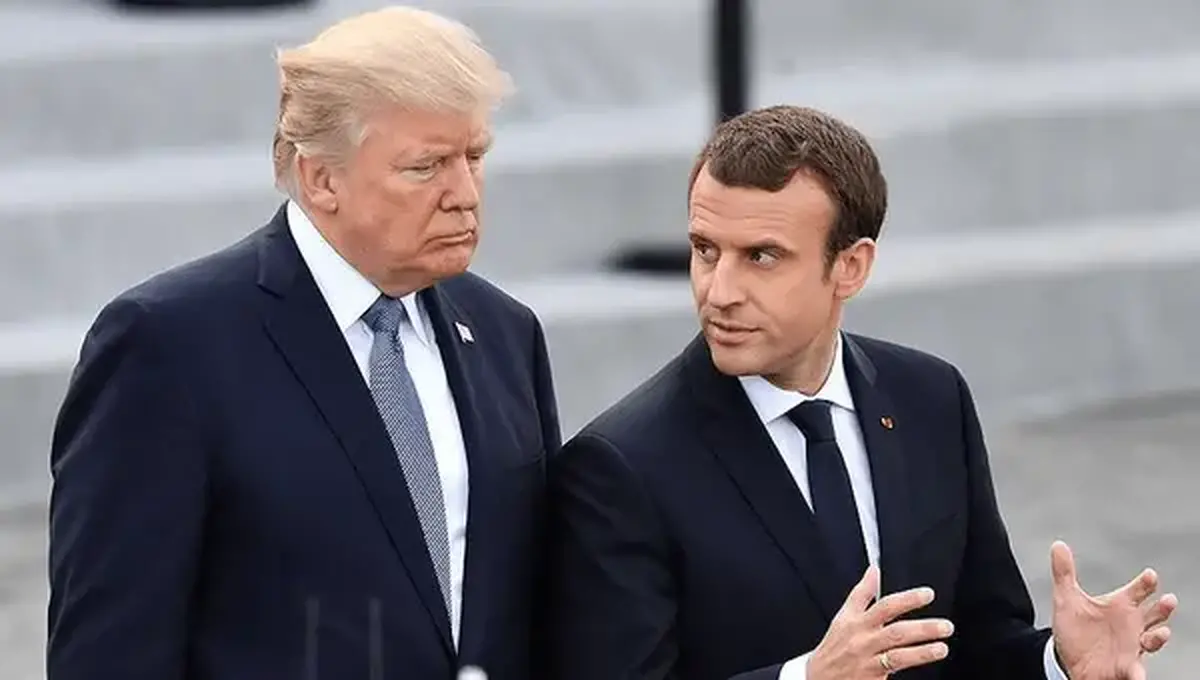 کنایه تند مکرون به ترامپ درباره تنگه هرمز