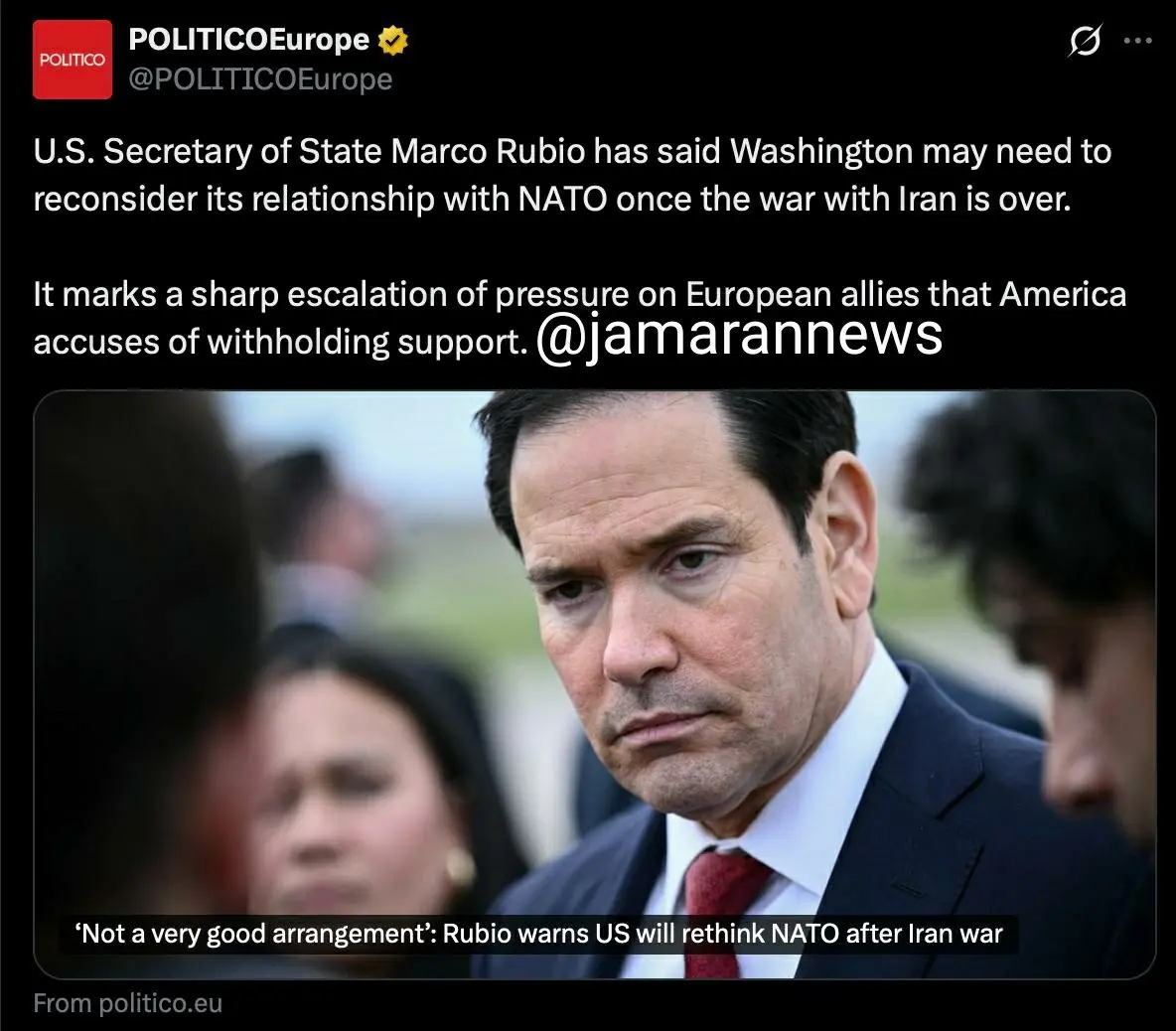 تصمیم آمریکا پس از پایان جنگ با ایران لو رفت/ ماجرا چیست؟