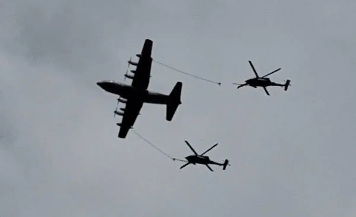 تصاویر عملیات جستجوی زمینی برای خلبان‌های آمریکا