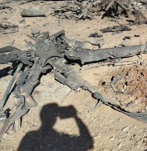 هواپیما و هلی‌کوپتر‌های منهدم شده آمریکایی در جنوب استان فارس + تصاویر