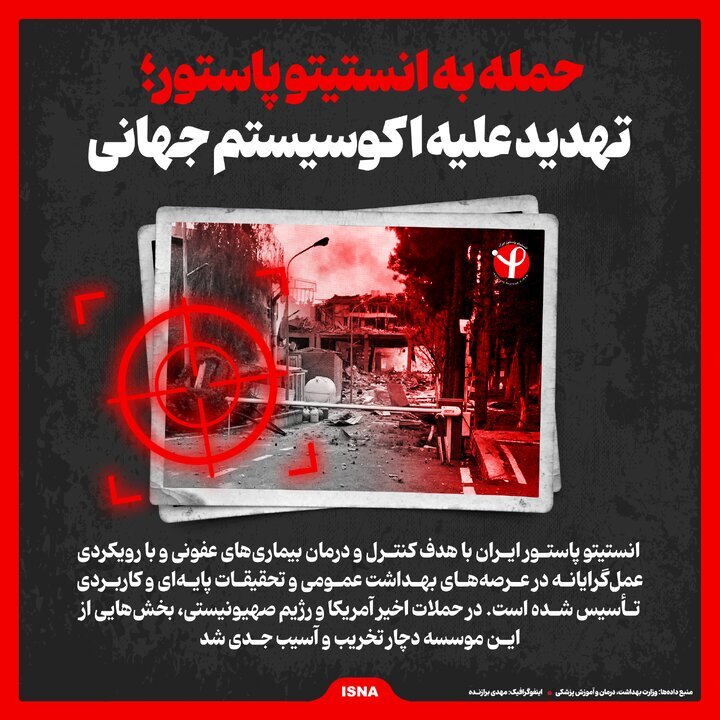 حمله به انستیتو پاستور حمله به نماد گذشته، حال و آینده ایران