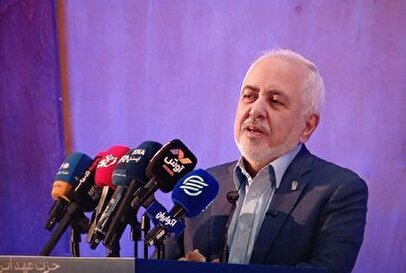 پاسخ ظریف به تهدید ترامپ + عکس