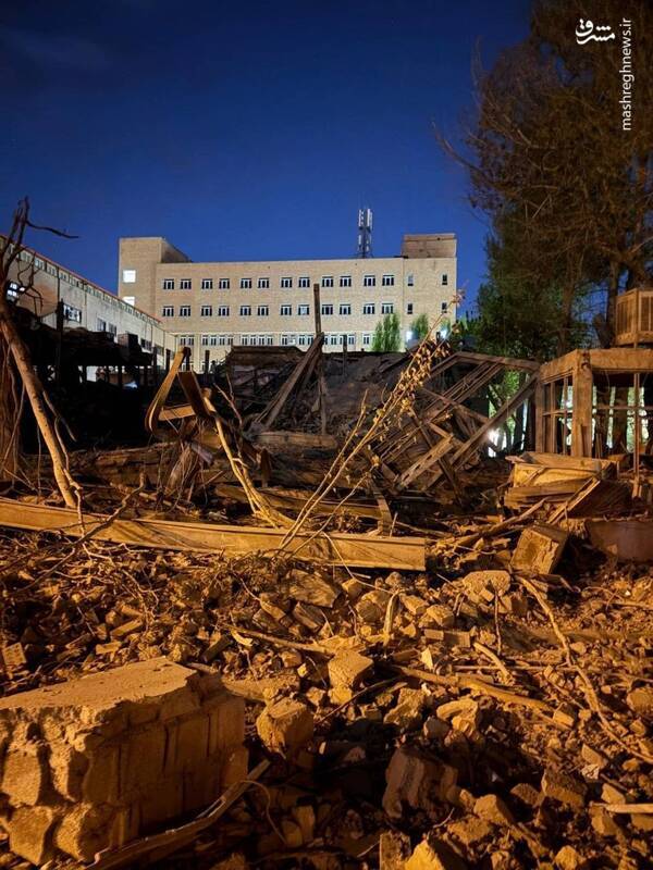 آخرین وضعیت دانشگاه شریف پس از حمله آمریکا و اسرائیل + عکس آخرین وضعیت دانشگاه شریف پس از حمله آمریکا و اسرائیل + عکس