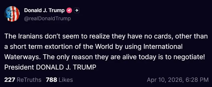 تهدید دوباره ترامپ در چند ساعت اخیر علیه ایران