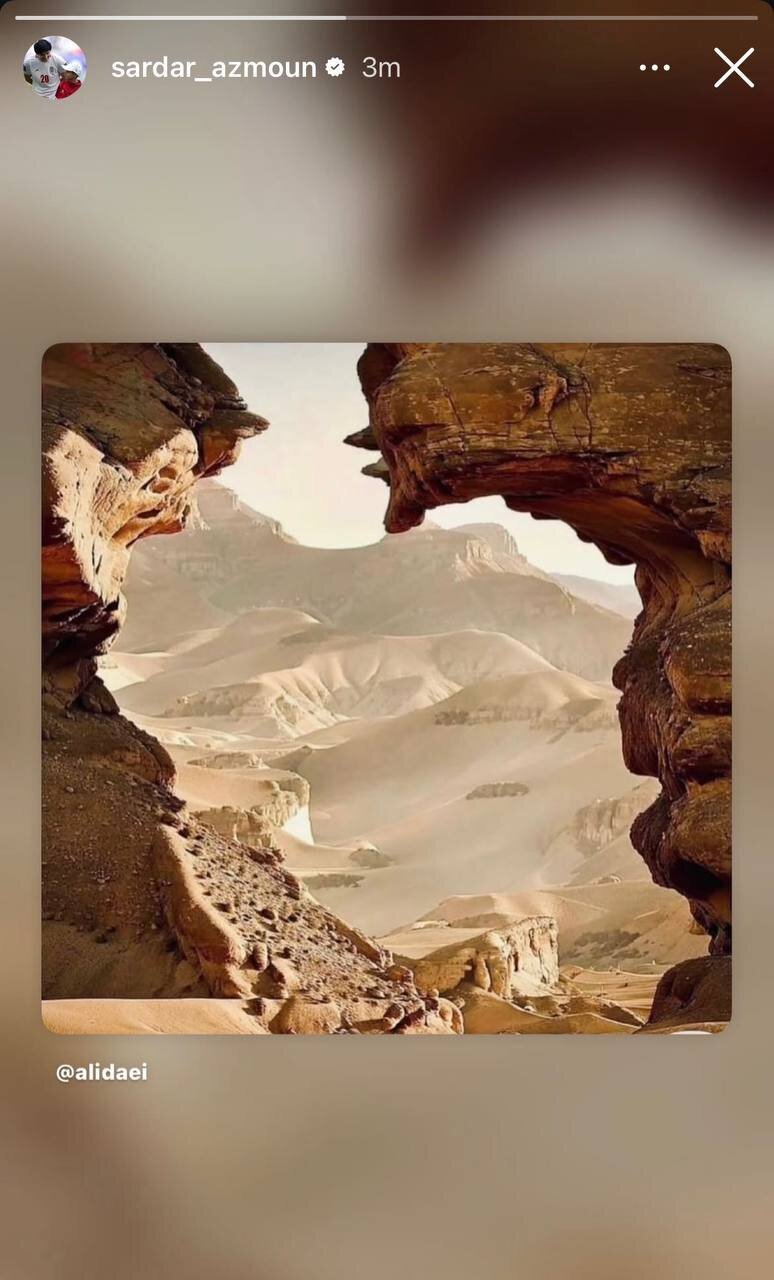 حمایت سردار آزمون از علی دایی + عکس