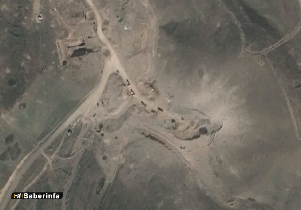 حفر ورودی شهر موشکی ایران در تبریز/ تصاویر ماهواره‌ای لو داد