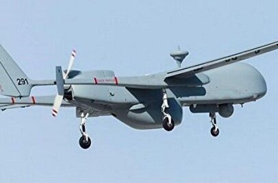 انهدام پهپاد هرون دشمن در کرمان