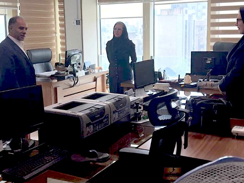 بازدید مدیرعامل بانک تجارت از شعب تهران در اولین روز‌های کاری سال ۱۴۰۵