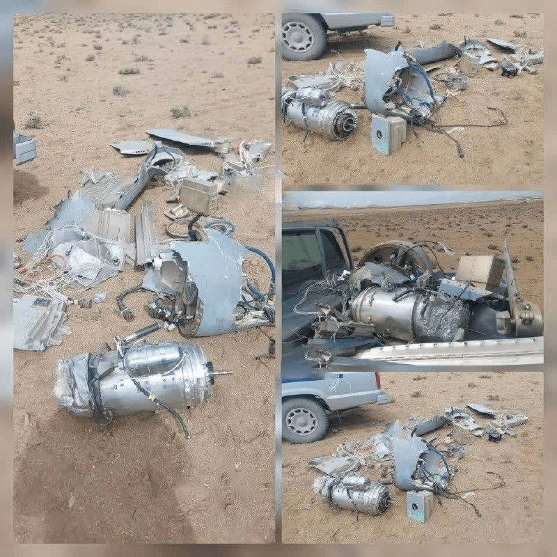 انهدام پهپاد هرون ۹۰۰ اسرائیلی در استان مرکزی + عکس انهدام پهپاد هرون ۹۰۰ اسرائیلی در استان مرکزی + عکس