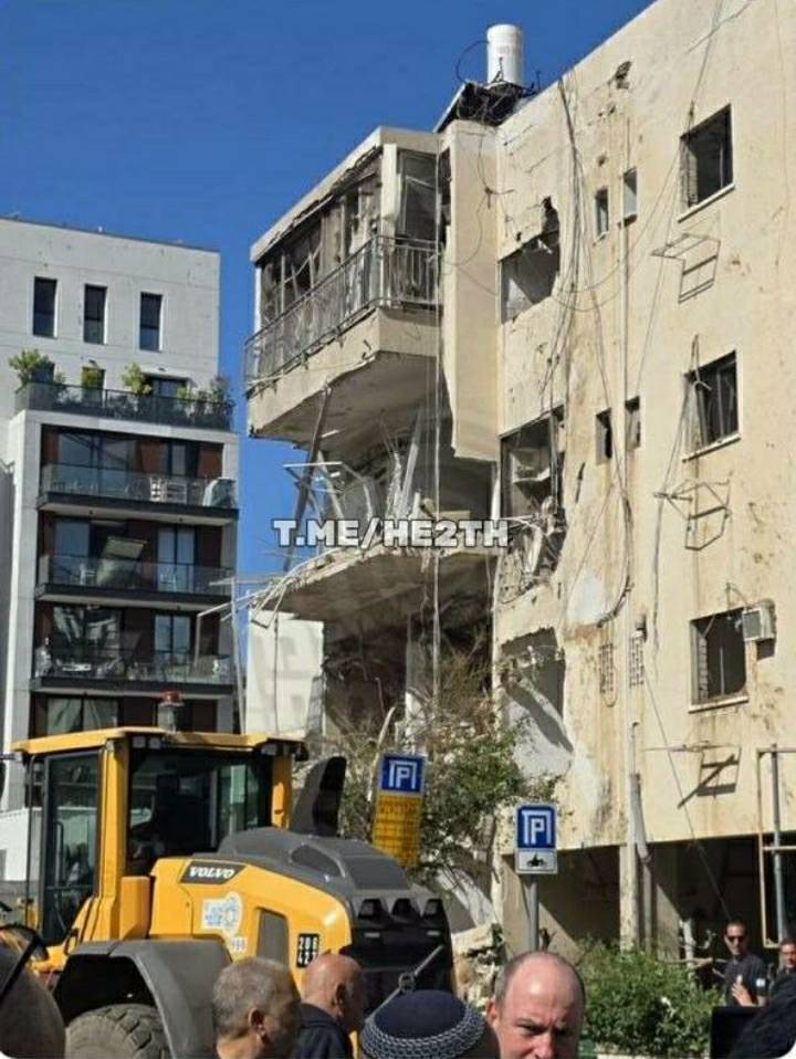 فوری / حمله موشکی به خانه نماینده کنست اسرائیل + عکس