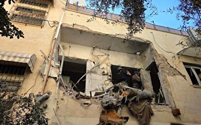 حمله شدید ایران به اسرائیل / یک موشک کامل در تل‌آویو فرود آمد