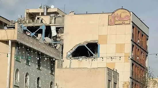 فوری / حمله پهپادی به یک آموزشگاه موسیقی در تهران + عکس