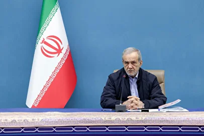 کنایه‌های رئیس جمهور پزشکیان به ترامپ+ عکس