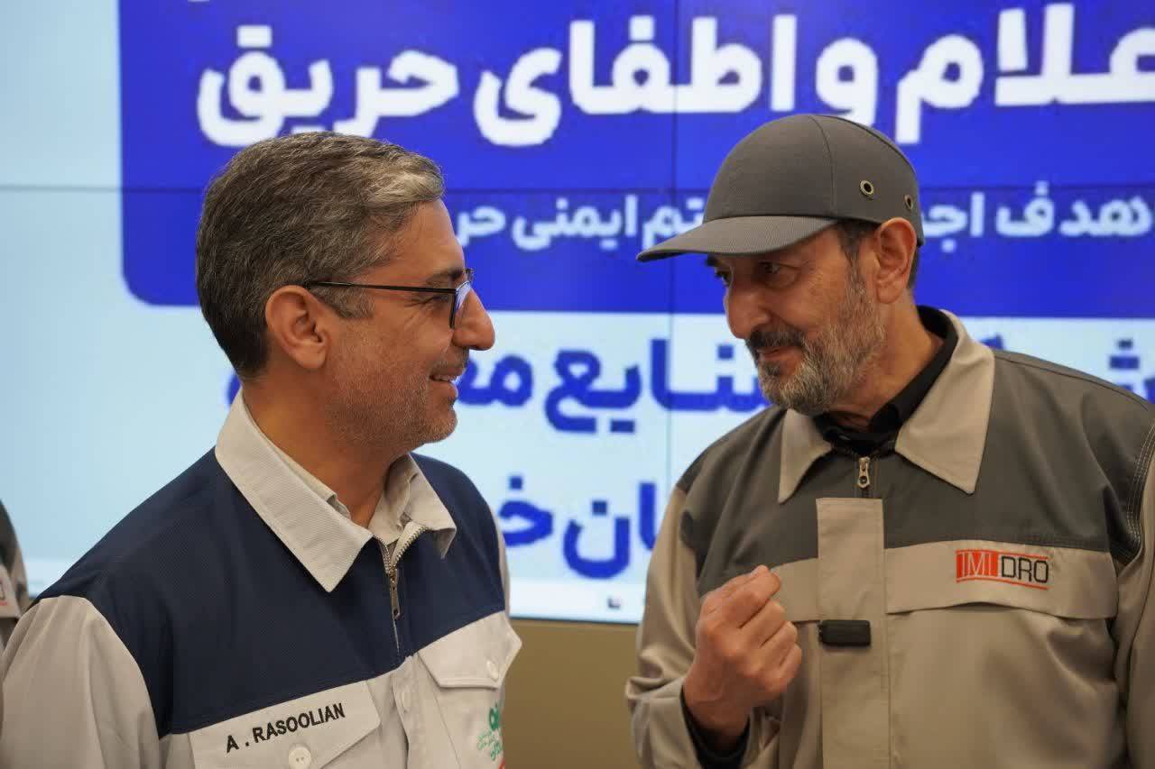 بازدید عیدانه دکتر سمیعی نژاد از فولاد سنگان