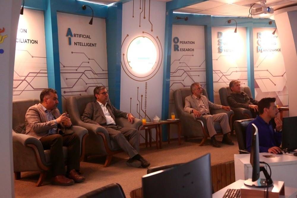 بازدید دکتر علی رسولیان، مدیرعامل فولاد سنگان و برخی از اعضای شورای پژوهشی شرکت از پارک علم و فناوری خراسان رضوی