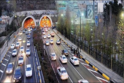 اطلاعیه ترافیکی برای رانندگان / باند جنوبی تونل شهدای غزه امشب مسدود است