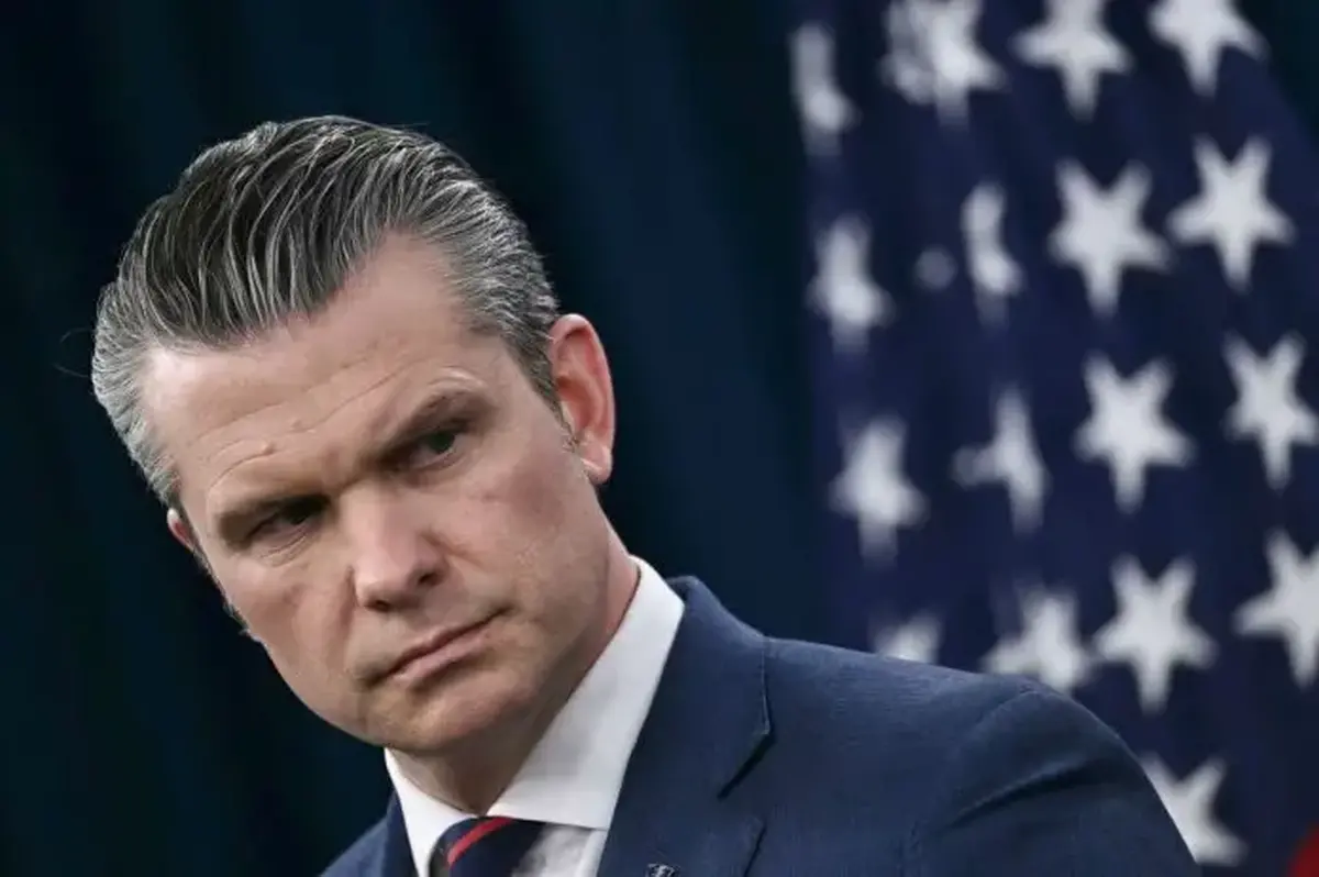 استفاده وزیر جنگ آمریکا از نام جعلی برای خلیج فارس+ فیلم