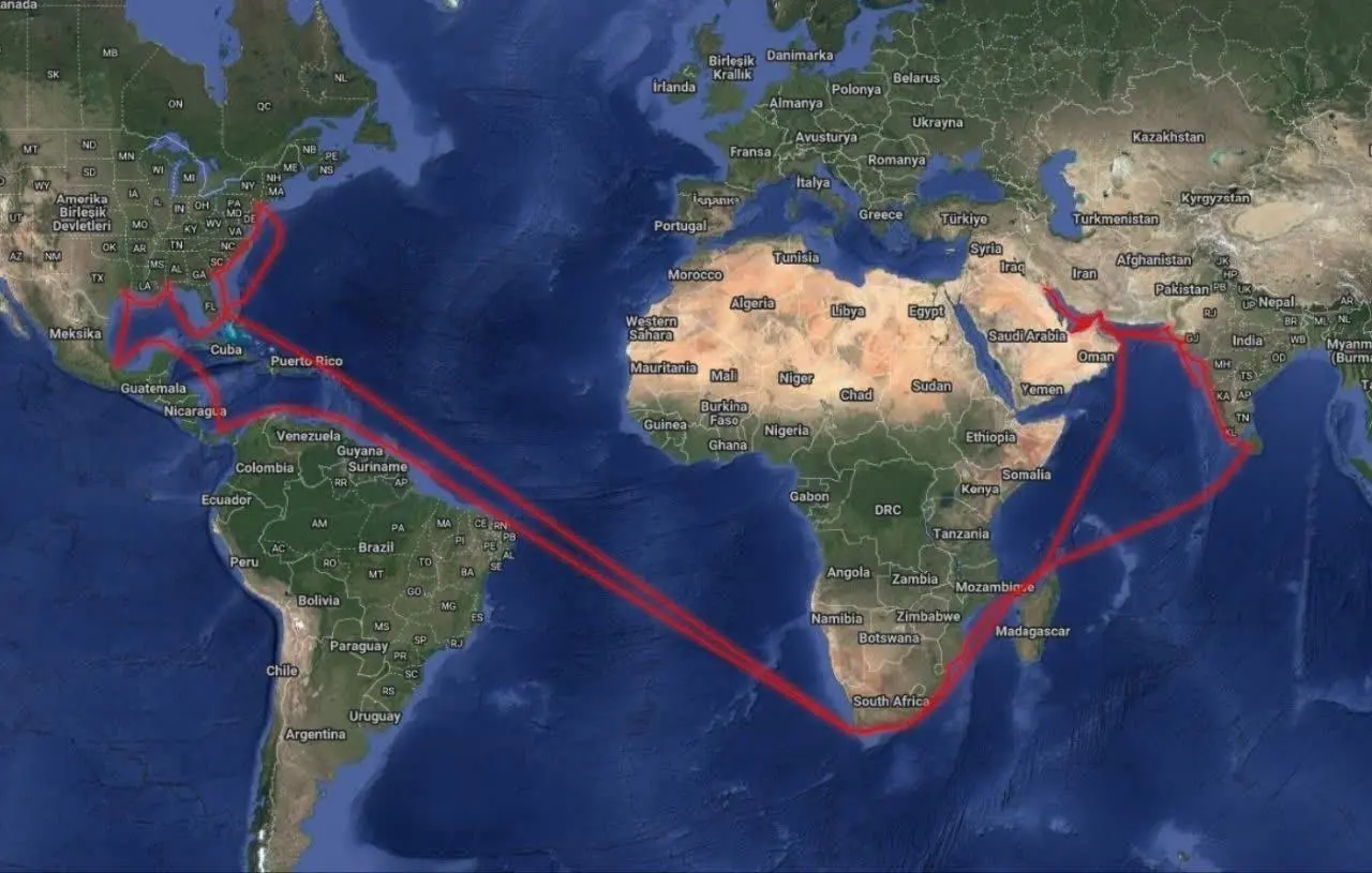 سپاه یک کشتی را در تنگه هرمز توقیف کرد