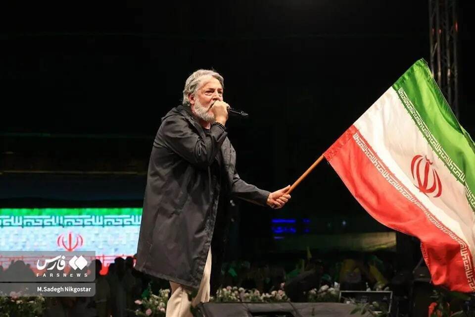 قیصر خواننده لس آنجلسی در جشن غدیر خوانندگی کرد + فیلم