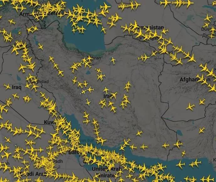 تصویر توجهبرانگیز از وضعیت هماکنون آسمان ایران+ عکس تصویر توجهبرانگیز از وضعیت هماکنون آسمان ایران+ عکس