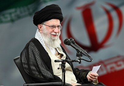 مراسم یادبود شهدای خانواده رهبر انقلاب+ فیلم