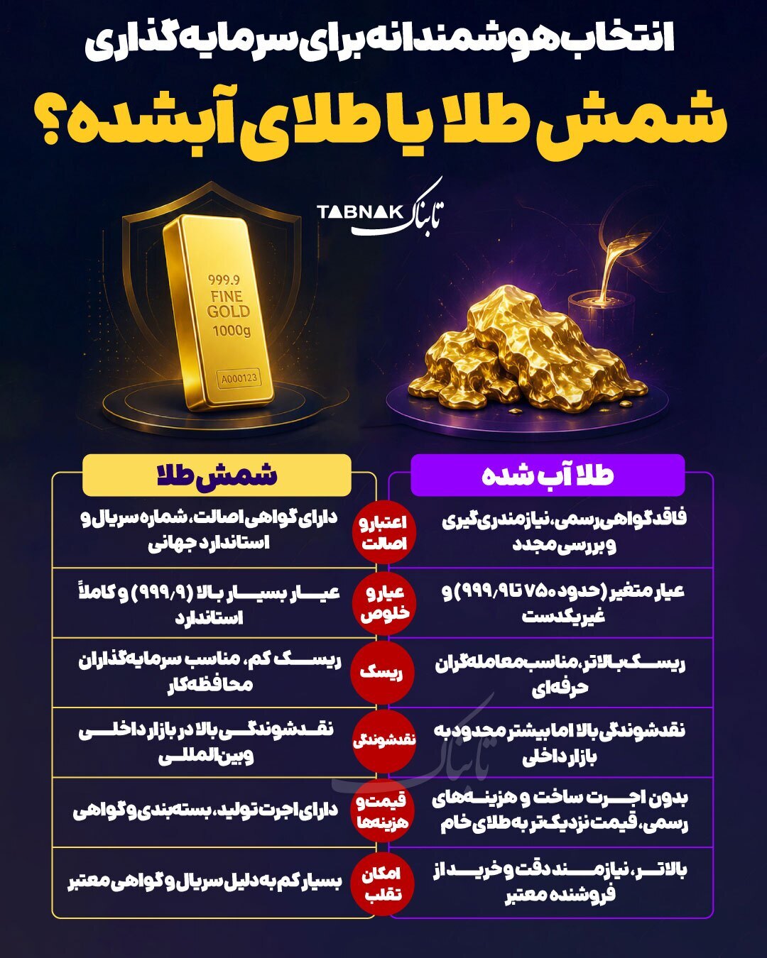اینفوگرافیک/ انتخاب هوشمندانه برای سرمایه گذاری