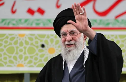 عزاداری سنتی با سنج و دمام در مصلای تهران