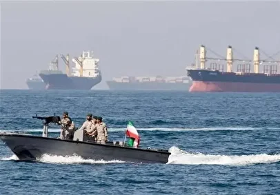 توقیف شناورهای متخلف در جنوب تنگه هرمز