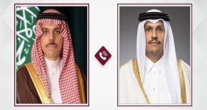 قطر و عربستان بر دیپلماسی برای کاهش تنش منطقه‌ای تاکید کردند