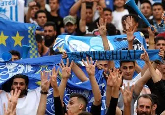 جشن قهرمانی استقلال؛ با طعم تشویق آبادان و وریا + فیلم