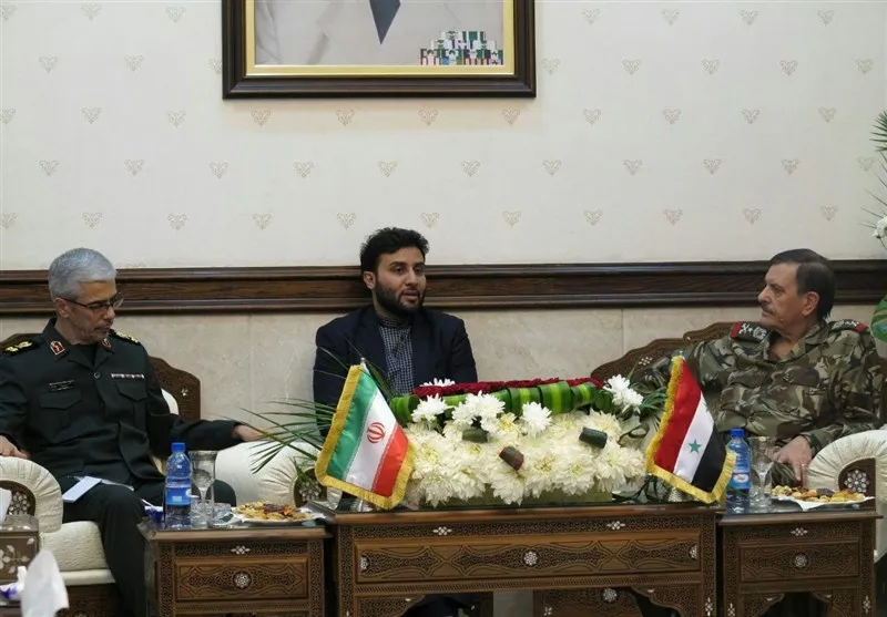 سرلشکر باقری با وزیر دفاع سوریه دیدار کرد +تصاویر