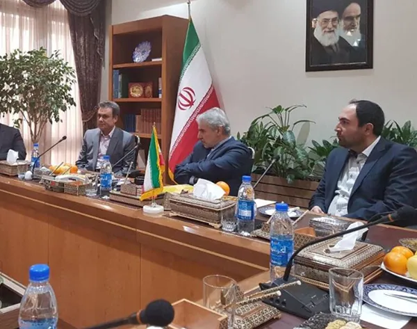 دیدار نوروزی مدیرعامل بانک ملت و رییس سازمان برنامه و بودجه کشور