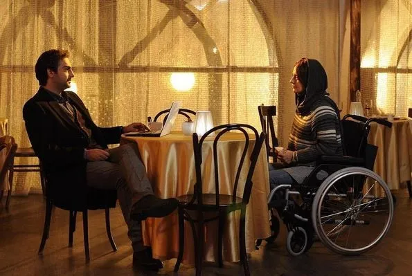 مهناز افشار ویلچرنشین شد +عکس