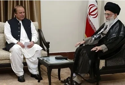 دیدار نواز شریف با رهبر انقلاب +تصاویر