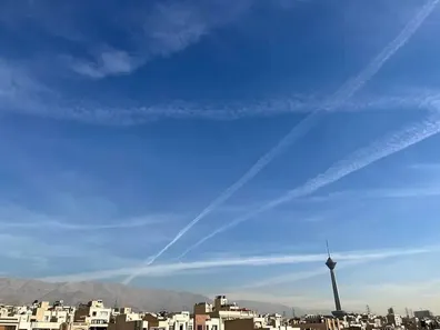 علت-دود-سفید-در-آسمان-تهران-مشخص-شد