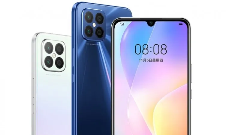 هوآوی nova 8 SE با دوربین چهارگانه ۶۴ مگاپیکسلی و قابلیت ۵G معرفی شد