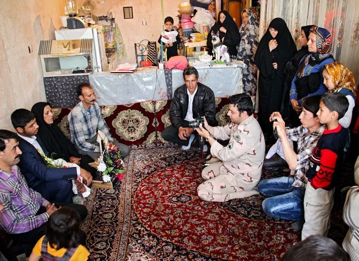مرزبانان آزاد شده به خانه برگشتند +عکس