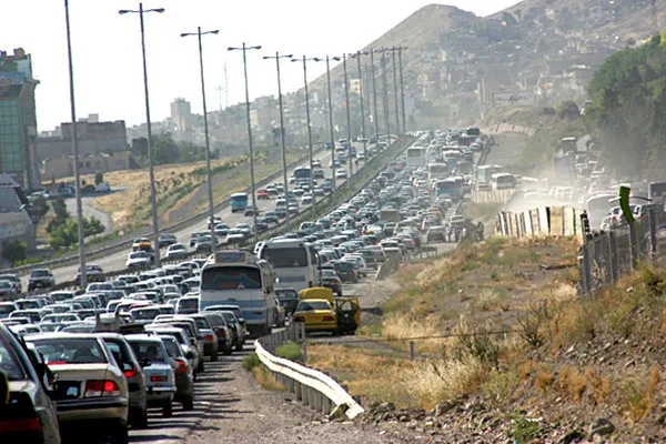 کاهش ۳.۷ درصدی تردد جاده‌ای
