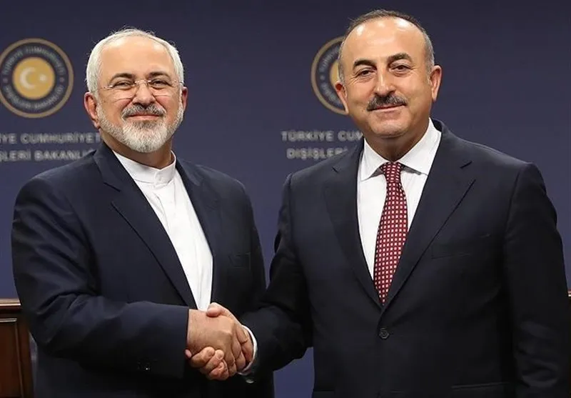 گفت‌وگوی تلفنی وزیر خارجه ترکیه با ظریف درباره حوادث اخیر