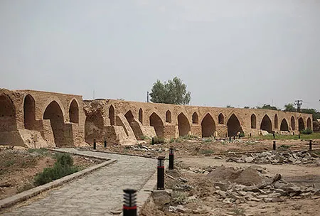 قدیمی‌ترین پل جهان در شوشتر +تصاویر
