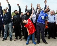 پیاده روی بازنشستگان +عکس