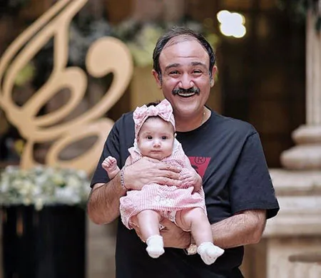 گریم جذاب مهران غفوریان برای فیلم جدیدش + عکس