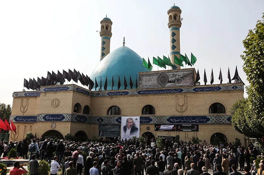 جهانگیری در مراسم ختم مرحوم بهرام شفیع +عکس