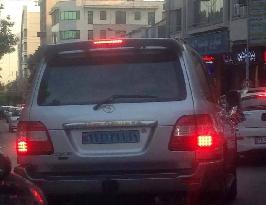 برخورد قاطع پلیس با متخلفان پلاک آبی