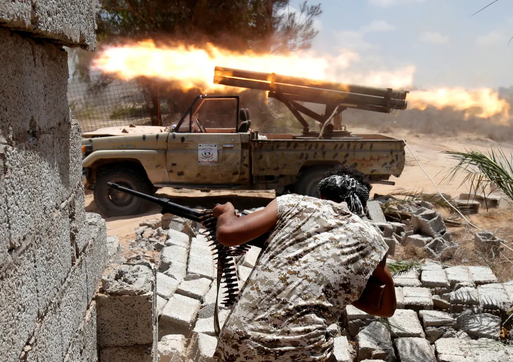 U.S. warplanes launch bombing campaign on Islamic State in Libya