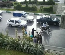 خودکشی زن مشهدی از بالای پل +عکس